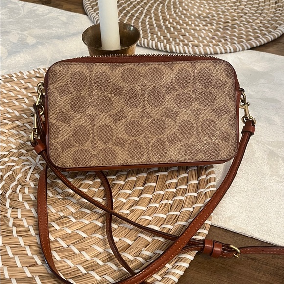 Coach Brown Leather Interior Bag